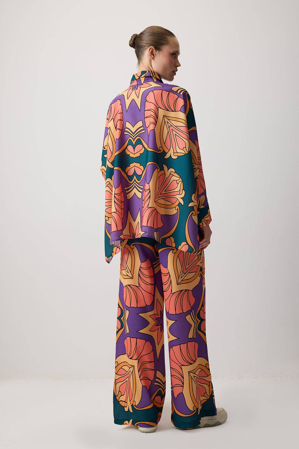 PATTERNED SHIRT AND PANTS SET