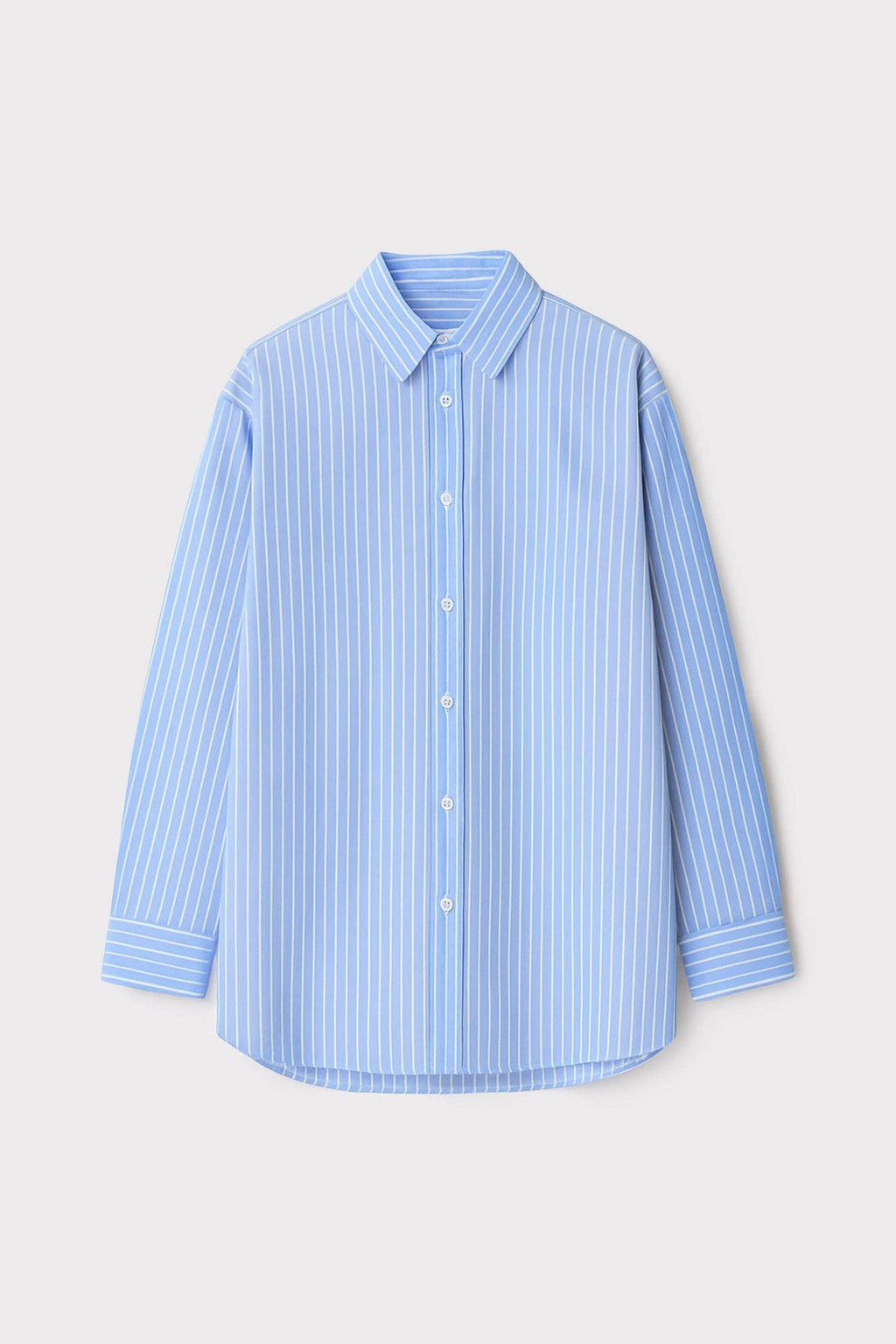 THIN STRIPED OVERSIZE SHIRT